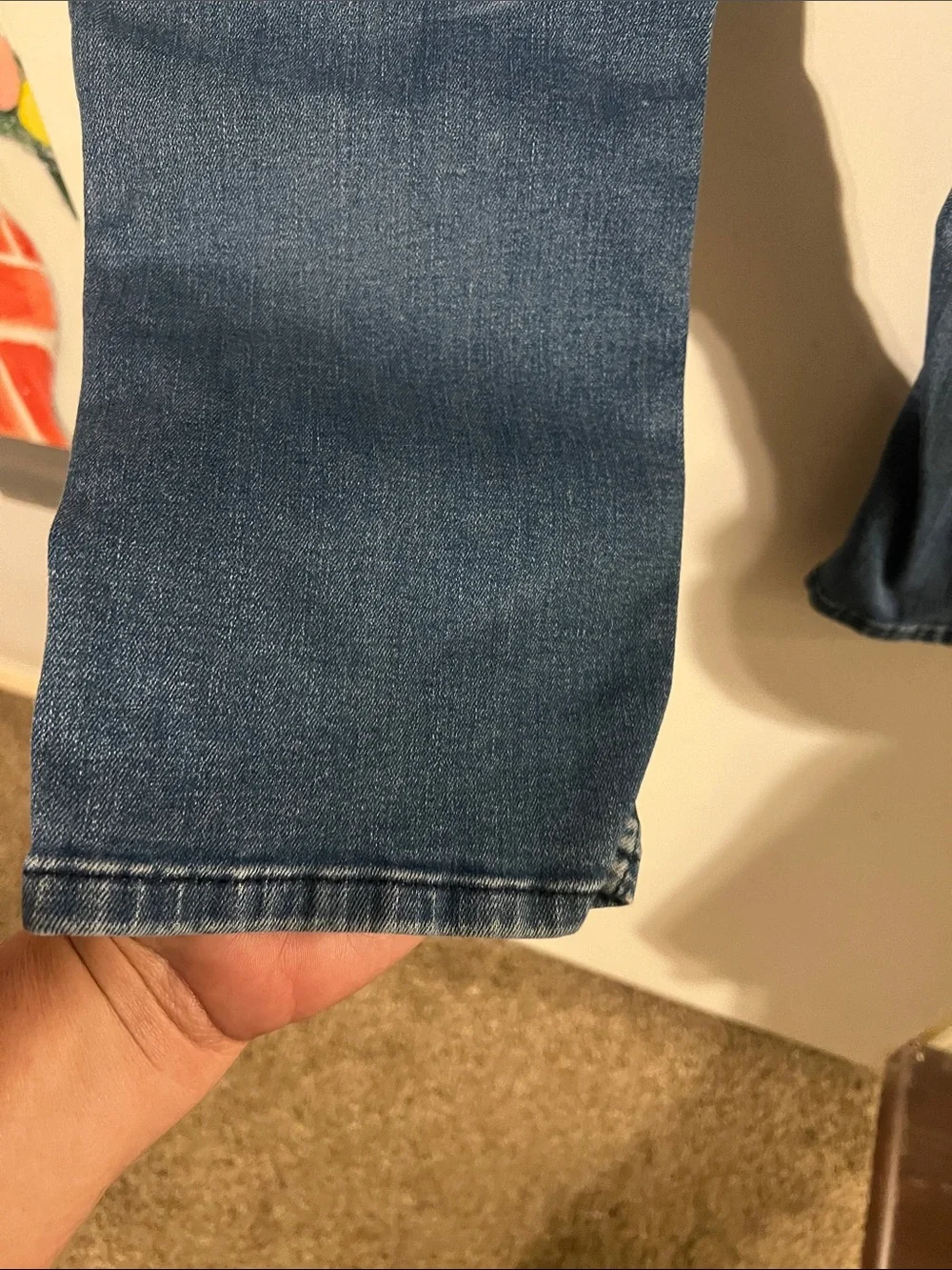 Levi’s mens 514 straight stretch denim jeans